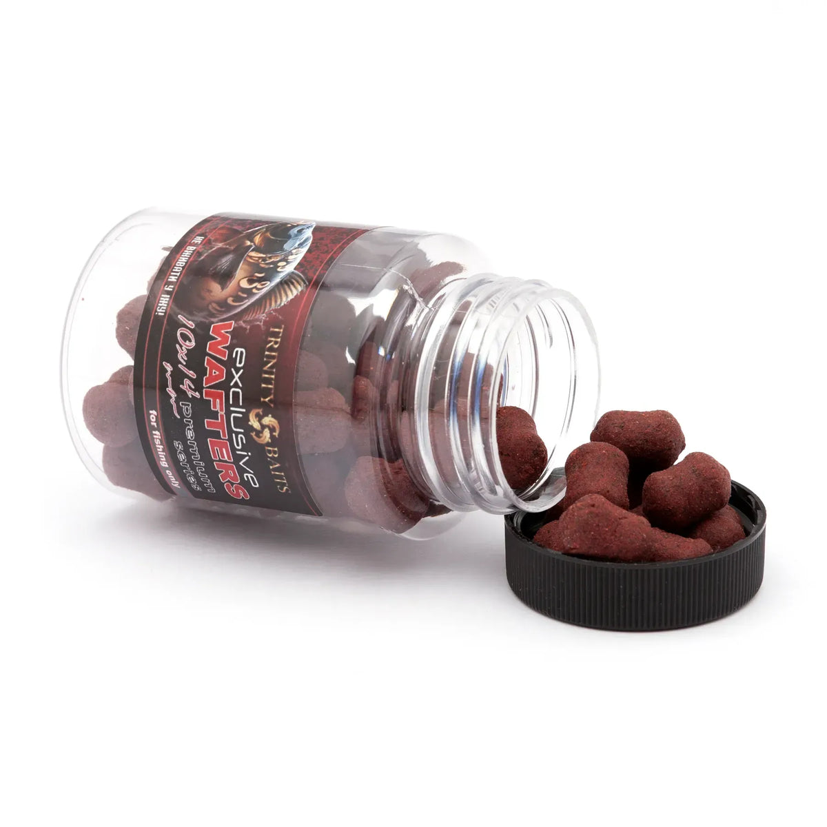 Wafters Dumbells STRAWBERRY FISH 10×14 mm