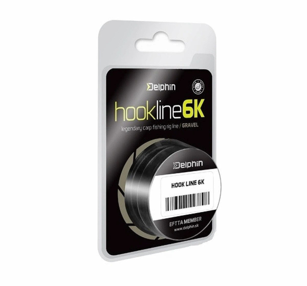 Plecionka przyponowa Delphin Hookline 6K 25lbs/20m Grave
