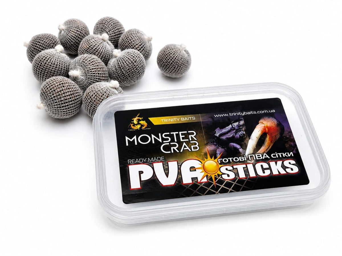 Sticki PVA MONSTER CRAB 25 mm – 25 szt