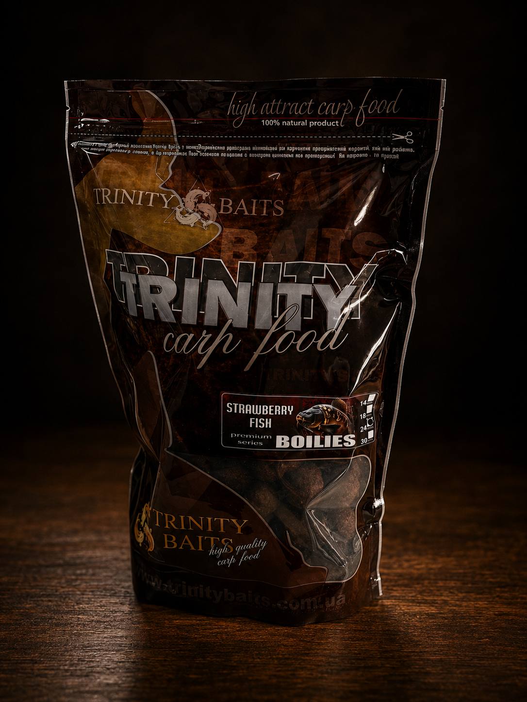 Trinity Baits STRAWBERRY FISH 18mm 1kg