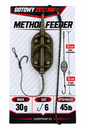 GOTOWY UZBROJONY ZESTAW METHOD FEEDER – HACZYK NR 6