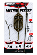 GOTOWY UZBROJONY ZESTAW METHOD FEEDER – HACZYK NR 8