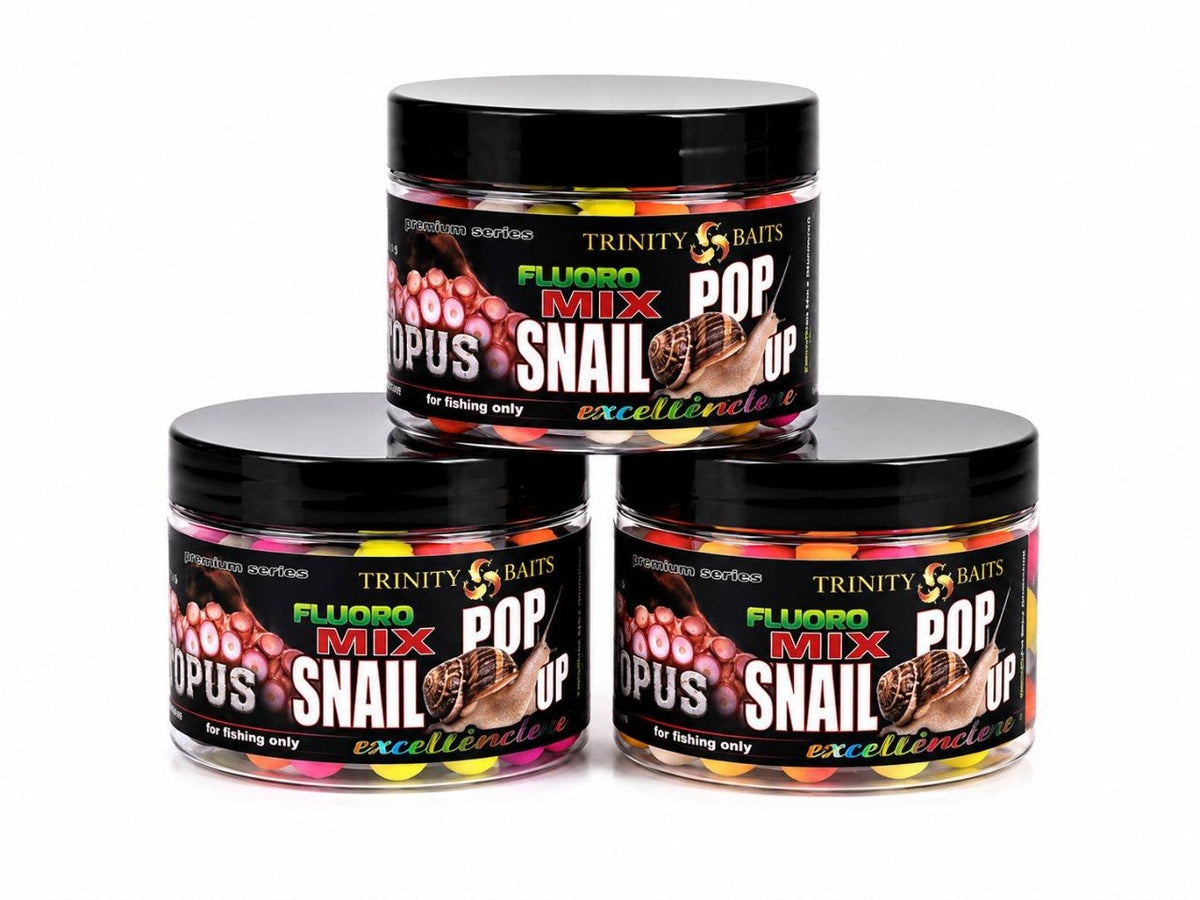 POP UPS SQUID OCTOPUS SNAIL fluoro mix