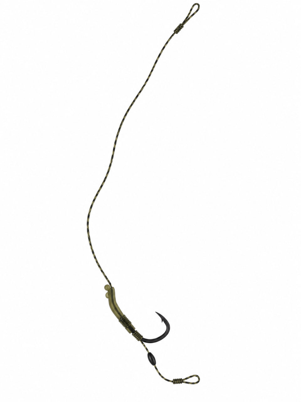 Przypon karpiowy do kulki 20 mm | Hak nr 6 | 18–20 cm