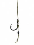 Przypon karpiowy do Wafters 16–20 mm z pętlą | Hak nr 8 | 18–20 cm